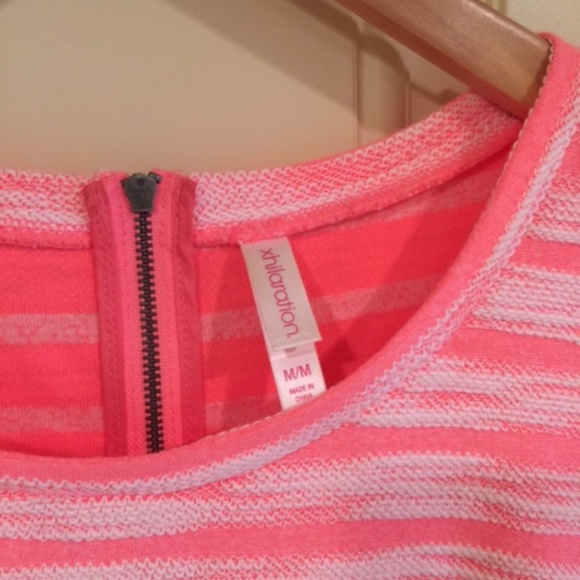 Bright Pink A-Line Dress - Picture 3 of 3